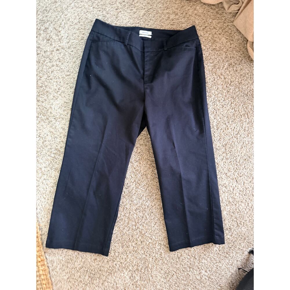 Dockers euc black strait pants 8 Individual pant